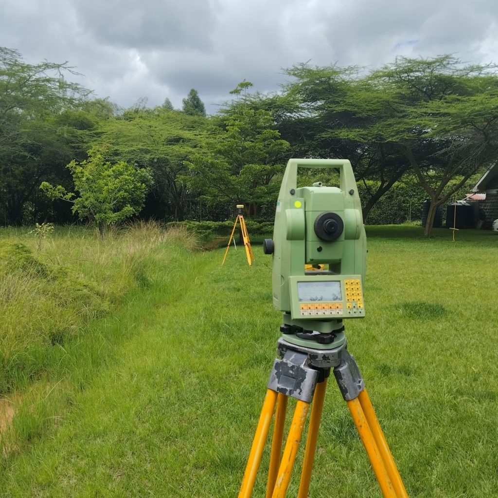 Leica total station