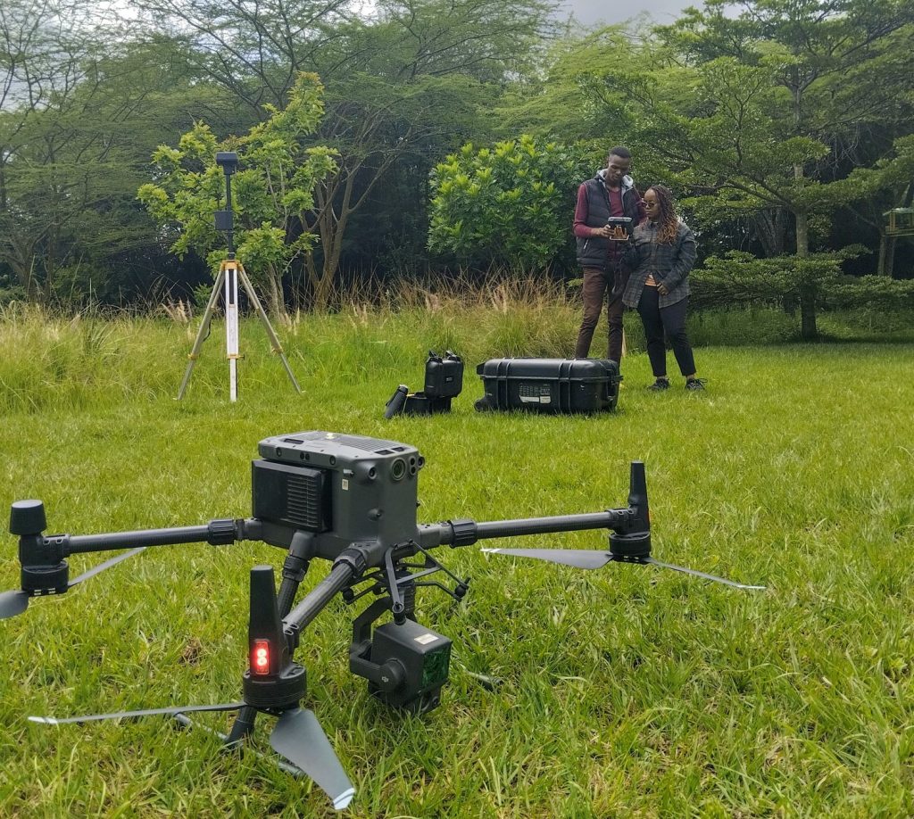 DJI Matrice 300 with Zenmuse L1 LiDAR sensor